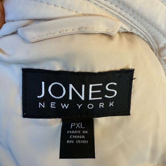 Women’s JONES NEW York Quilted Water Resistant Jacket Size PXL - Picture 7 of 7